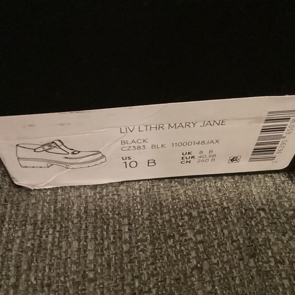 COACH Women's Liv Leather Mary Jane Flats, size 10 - Picture 5 of 11